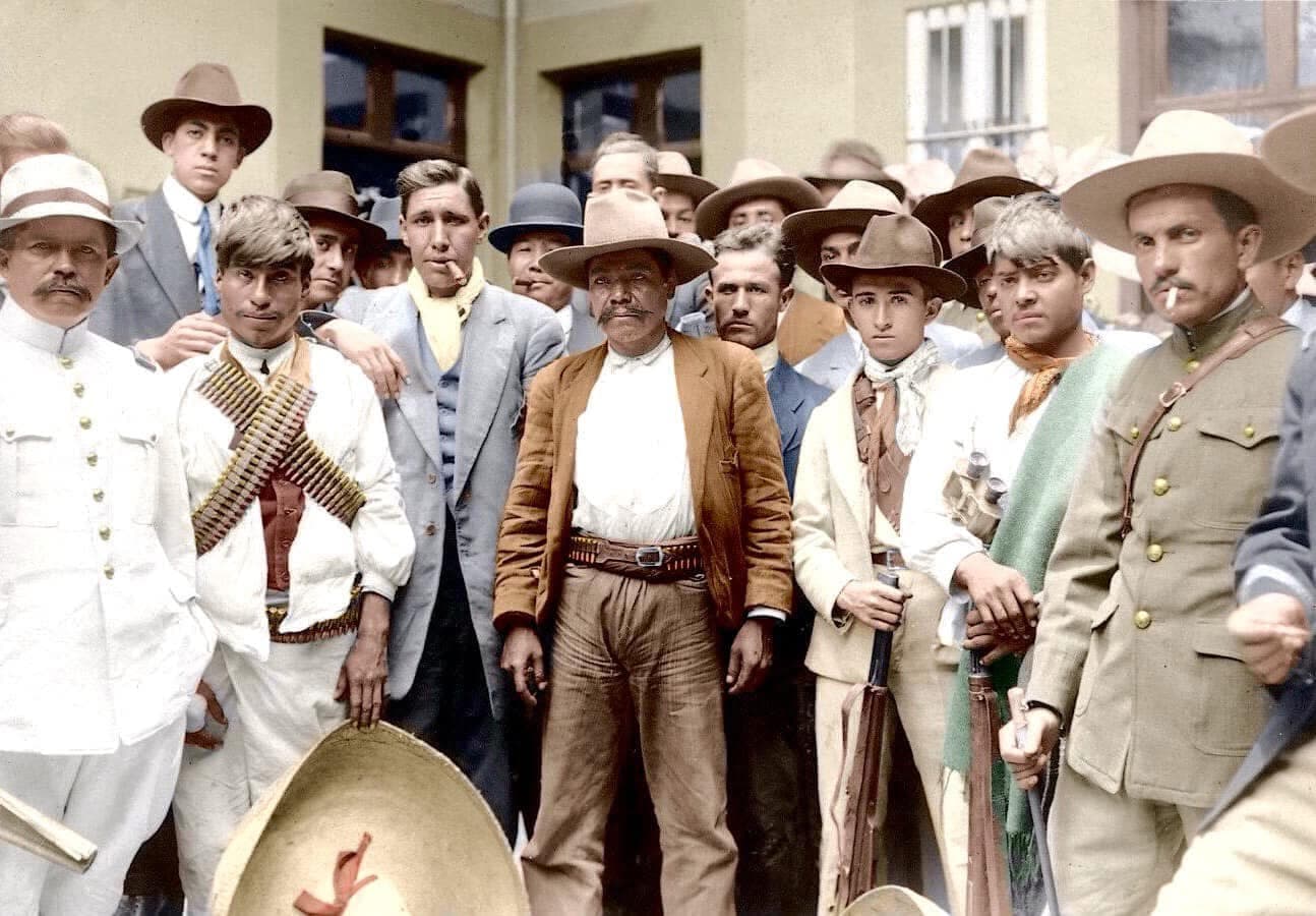 Grupo de navojoenses en 1915